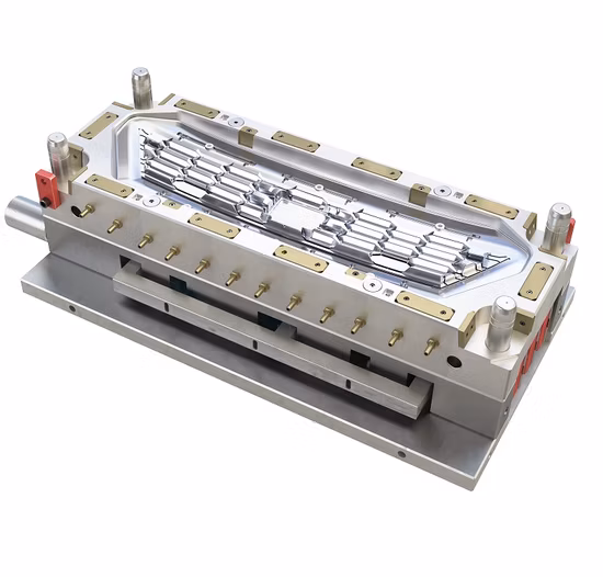 Stampo per griglia anteriore automatica in plastica per automobile automobilistica personalizzata per stampaggio ad iniezione di plastica