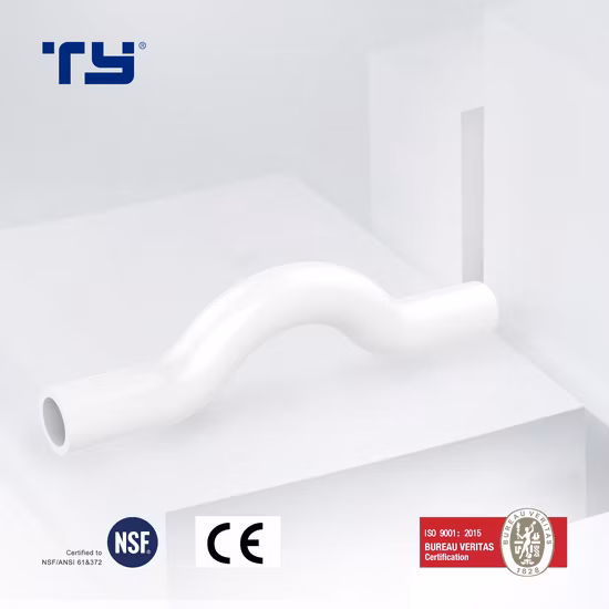 Raccordo per tubi in plastica standard ASTM D2466 (PVC/CPVC/PPR/plastica) per acqua di alimentazione